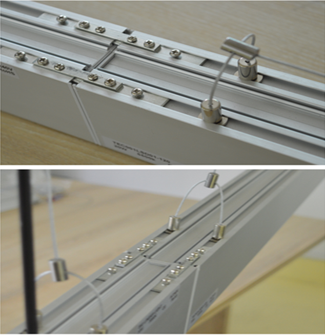 2700k 6000k Suspended Linear Led Light Fixture Warm White 2700k 6000k Suspended Linear Led Light Fixture Warm White For Office
