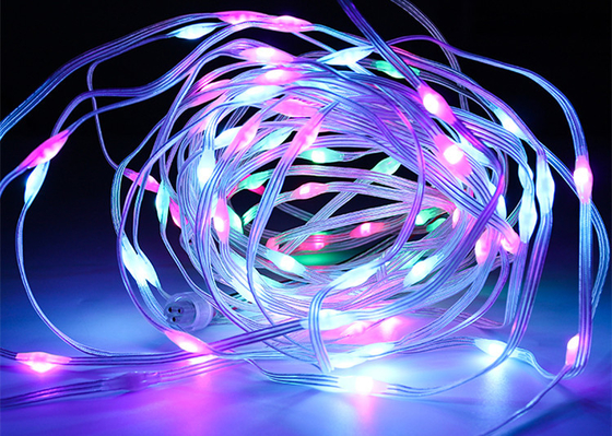 3D Pixel LED Light Waterproof Outdoor Addressable RGB Pixel Light Strings For Christmas