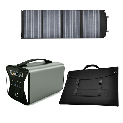Waterproof Solar Energy System Charging Small Pack 100w 200W Flexible Folded Emergency Solar Panel Kit