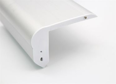 Step Nosing LED Aluminium Extrusion Profiles , LED Strip Light Channel Bar