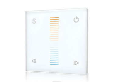 RGB SPI Touch Sensor Light Switch , 5 - 24V DC Wall Mounted LED Touch Controller