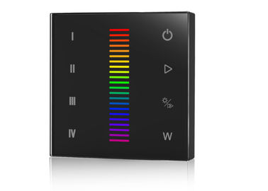 RGB / RGBW DMX LED Wall Controller , 2.4G RF Wireless Remote Led Controller