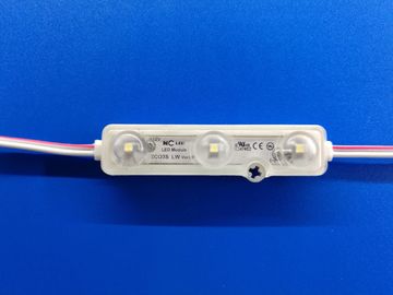Seamless Sealing Injection LED Module Lights 1.2W 3 LEDS Waterproof For Channel Letter