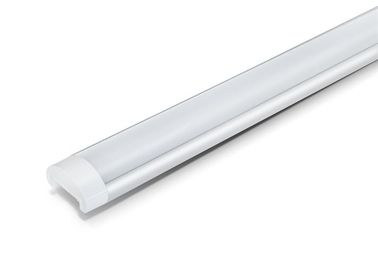 10W - 60W Flat LED Batten Tube Light High Performance For Schools /  Shopping Malls