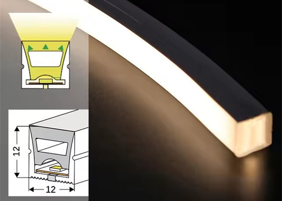 Flexible Led Neon 1212 Strip Silicone Lamp 12*12MM with Embedded Ceiling No Main Lamp