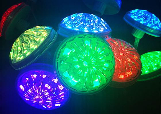 60mm Epistar 5050 LED Amusement Light Cabochon Full Color RGB