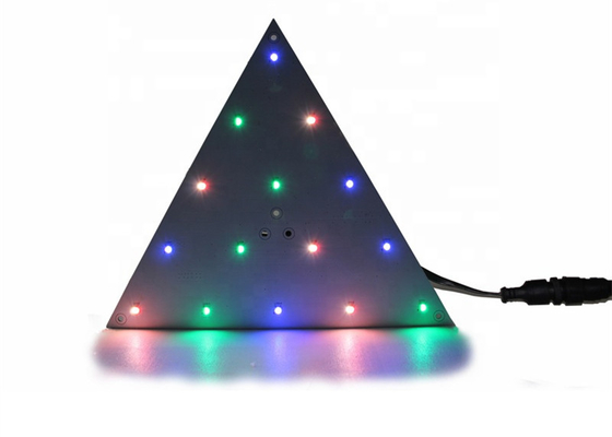 Triangle Panel LED Pixel Lamp DMX512 SMD5050 RGB Panel Light For Decoration