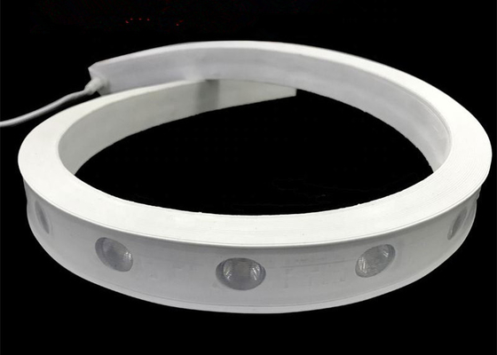 Solid Silicon Slim Wall Washer Strip 24W 5m Outdoor Bendable RGB LED Strip