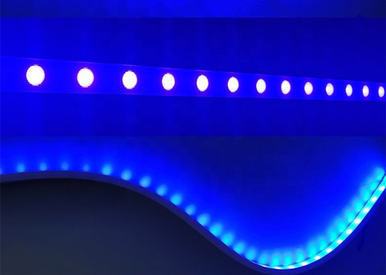 Solid Silicon Slim Wall Washer Strip 24W 5m Outdoor Bendable RGB LED Strip