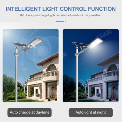 100w 200w All In One Solar Street Light High Brightness Outdoor IP65 Waterproof