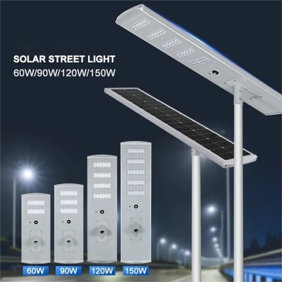 60w 90w 120w 150w IP67 Integrated Outdoor LED Solar Street Light