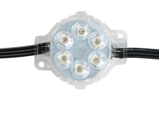 40mm Rgb Rgbw Permanent Christmas Track Lights IP68 Holiday Lighting Pixel Modules Point Light