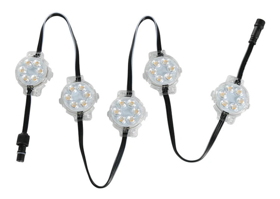 40mm Rgb Rgbw Permanent Christmas Track Lights IP68 Holiday Lighting Pixel Modules Point Light