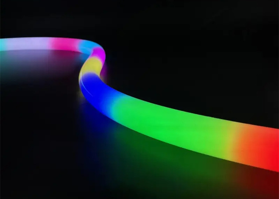 Digital Light Bar Addressable RGB Led Neon 360° Round 25mm Magic Color External Control