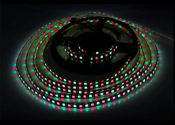 DC12V Digital Dual Signal Line IP20 WS2815 SMD5050 96 led/m l RGB IC Addressable LED Strip