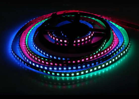 DC12V Digital Dual Signal Line IP20 WS2815 SMD5050 96 led/m l RGB IC Addressable LED Strip