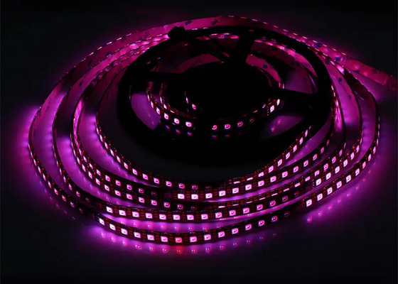 DC12V Digital Dual Signal Line IP20 WS2815 SMD5050 96 led/m l RGB IC Addressable LED Strip