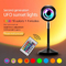 Remote Control Modern Photography Color Change Sunset Light USB Rainbow Projector Lamps Led Projection Floor Lamp