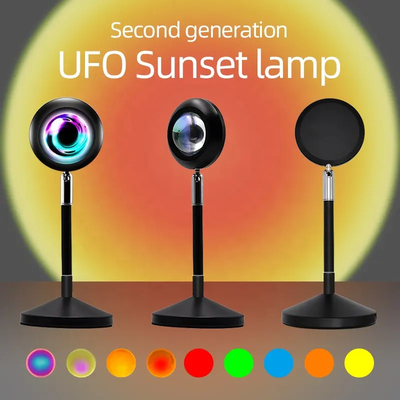 Remote Control Modern Photography Color Change Sunset Light USB Rainbow Projector Lamps