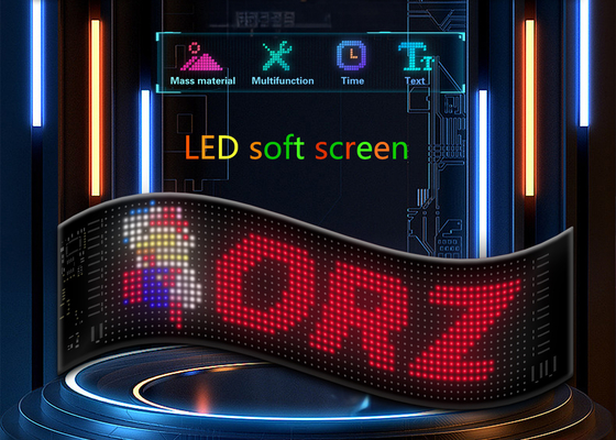 Flexible LED Car Panel App Control 16*96 Advertising Rear Window Display