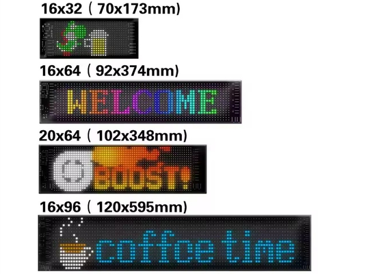 Soft LED Screen Brand Advertising Promotion Display RGB Color APP Smart Programmable Interior LED Sign