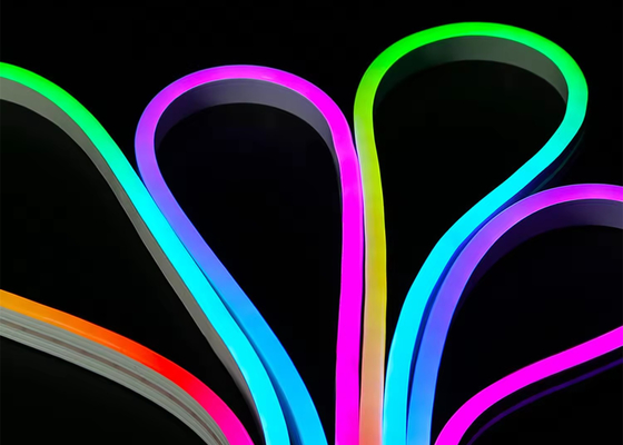 Smart Neon LED Rope Light Kit DC5V RGB Neon 1M 2M 5M IP67 DIY Neon Light Strip Bluetooth TUYA WIFI App Music