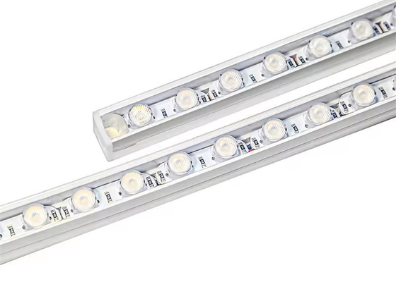 Bendable 16*16 MM Flexible LED Linear Optical Lens DC24V IP65 Waterproof Wall Washer Light