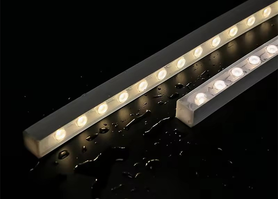 Bendable 16*16 MM Flexible LED Linear Optical Lens DC24V IP65 Waterproof Wall Washer Light