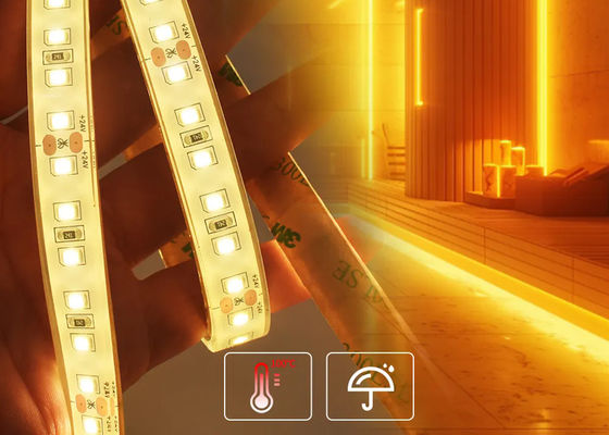 Sauna Room Strip IP68 Waterproof Sauna Lighting LED Rope Resistant To Heat And Humidity