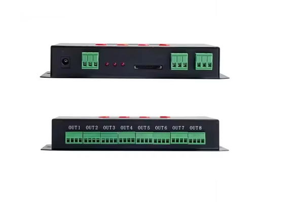 K-8000C Programmable Magic Color Controller Full Color Control Via DMX/SPI With Built-In Coding Function For Light Control