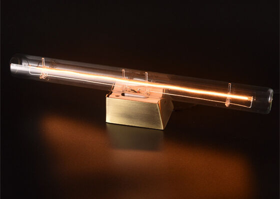 S14-LED Glass-Encased Filament Tube, Linestra, 3W, Compliant With The New European ERP Standard