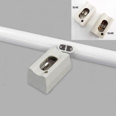 Linear Light S14s S14d Base Fluorescent Line Lamp Holder Incandescent Bulb Socket Led Lighting