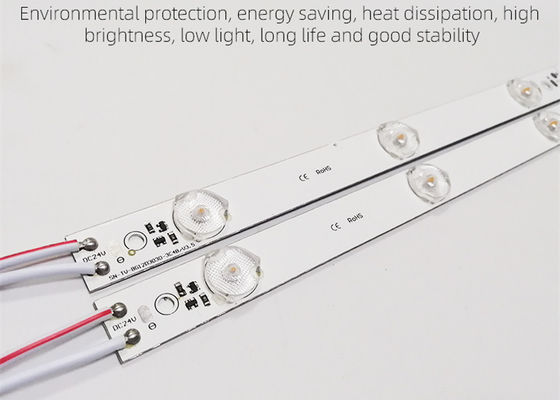 DC24V IP33 6500K Angle 175° Osram 3030 LED Backlight Bar