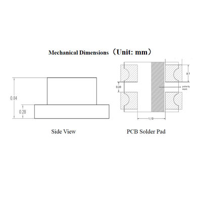 WS2812C Intelligent Control LED Integrated Light Source with 180 Degree Viewing Angle