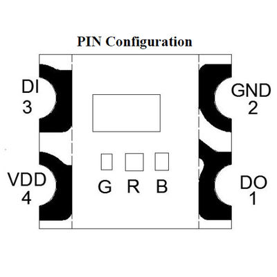 WS2812B Intelligent Control LED Integrated Light Source